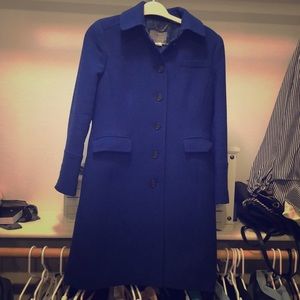 J. Crew Blue Pea Coat